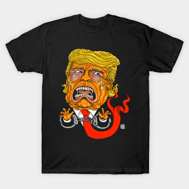 Trump Arrested T-Shirt by Robisrael